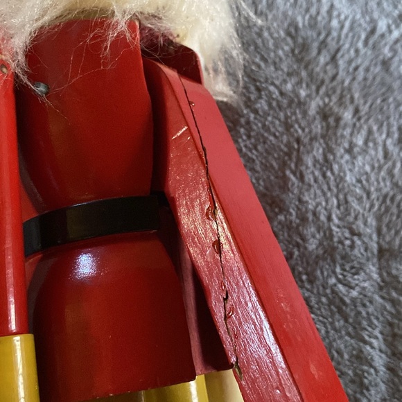 🌰🎄 Vintage Wooden Music Box Nutcracker Solider🎄🌰 - Picture 12 of 13